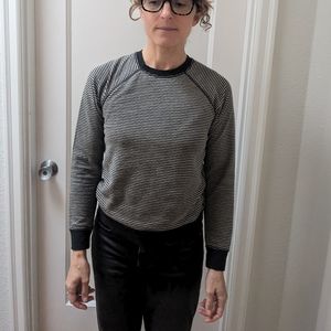 XS Reversible Marine Layer Raglan Sweatshirt